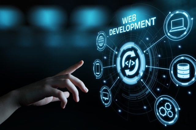 Web,Development,Coding,Programming,Internet,Technology,Business,Concept.